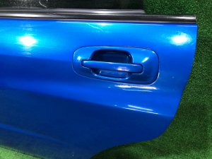 Дверь задняя левая SUBARU IMPREZA OEM 60409FE050 GDA, GDB, GD 2002 Blue 02C