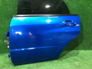 Дверь задняя левая SUBARU IMPREZA OEM 60409FE050 GDA, GDB, GD 2002 Blue 02C
