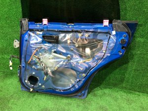 Дверь задняя правая SUBARU IMPREZA OEM 60409FE040 GDA, GDB, GD 2002 Blue 02C