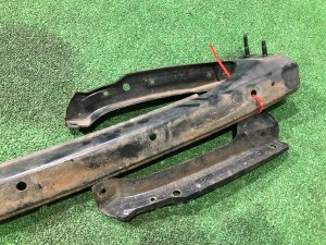 Жесткость бампера задняя SUBARU IMPREZA OEM 57711FE030, 57717FE210, 57717FE220 GDA, GDB, GD 2002 Blue 02C