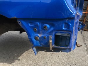 Задняя часть Rear Cut SUBARU IMPREZA OEM 52411FE020, 51439FE110, 51439FE100 GDA, GDB, GD 2002 Blue 02C
