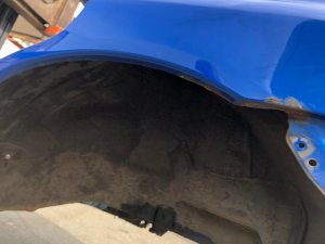 Задняя часть Rear Cut SUBARU IMPREZA OEM 52411FE020, 51439FE110, 51439FE100 GDA, GDB, GD 2002 Blue 02C