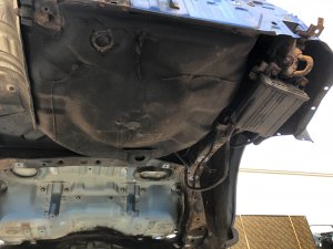 Задняя часть Rear Cut SUBARU IMPREZA OEM 52411FE020, 51439FE110, 51439FE100 GDA, GDB, GD 2002 Blue 02C