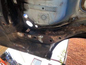 Задняя часть Rear Cut SUBARU IMPREZA OEM 52411FE020, 51439FE110, 51439FE100 GDA, GDB, GD 2002 Blue 02C