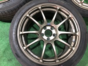 Колеса 8JJ ! Advan Racing RZ R17 5*100 +47 M.A.T SUBARU IMPREZA OEM 28111AE019 GDA, GDB, GD 2002