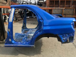 Крыло заднее левое SUBARU IMPREZA OEM 51439FE110, 51439FE112 GDA, GDB, GD 2002 Blue 02C