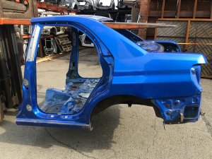 Крыло заднее левое SUBARU IMPREZA OEM 51439FE110, 51439FE112 GDA, GDB, GD 2002 Blue 02C