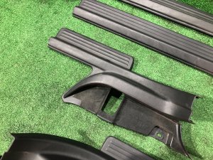 Накладки на пороги Черные SUBARU IMPREZA OEM 94060FE000OE, 94060FE010OE GDA, GDB, GD 2002 Blue 02C