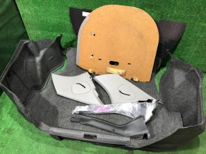 Обшивка багажника SUBARU IMPREZA OEM 94511FE020, 94514FE000, 94511FE000, 94511FE010 GDA, GDB, GD 2002 Blue 02C