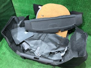 Обшивка багажника SUBARU IMPREZA OEM 94511FE020, 94514FE000, 94511FE000, 94511FE010 GDA, GDB, GD 2002 Blue 02C
