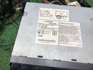 Магнитофон ALPINE VIE x08s SUBARU LEVORG OEM 123456789 VMG VM4 VM 2015