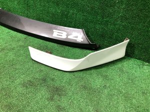 Губа передняя плюс клыки SUBARU LEGACY OEM 57703AE190PE BEE 2002 WHITE PEARL 081