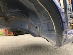 Крыло заднее правое SUBARU LEVORG OEM 51439VA0219P VM4 VMG VM 2015 Blue Pearl K3X
