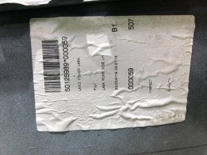 Бампер задний RAND ROVER RANGE ROVER SPORT OEM LR098889 2019