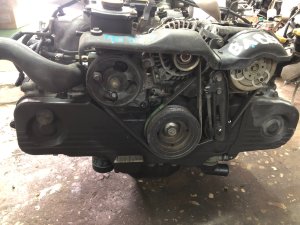 Двигатель EJ202DWZVE 10100BB830 SUBARU FORESTER