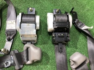Seat belts комплект SUBARU FORESTER OEM 64611FC320OE, 64651FC020OE, 64651FC030OE SF5 1998 silver 792