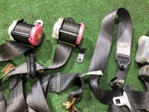 Seat belts комплект SUBARU FORESTER OEM 64611FC320OE, 64651FC020OE, 64651FC030OE SF5 1998 silver 792