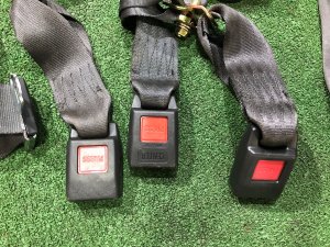 Seat belts комплект SUBARU FORESTER OEM 64611FC320OE, 64651FC020OE, 64651FC030OE SF5 1998 silver 792
