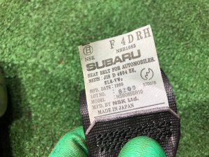Seat belts комплект SUBARU FORESTER OEM 64611FC320OE, 64651FC020OE, 64651FC030OE SF5 1998 silver 792