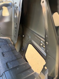 Right rear fender SUBARU LEGACY OEM 51490AG0009P BP5 2004 BLACK 32J