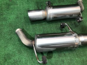 Бочки глушителя FUJITSUBO SUBARU LEGACY OEM 44201AG000, 44300AG210, 44300AG200 BP5 2004 EJ20X AT