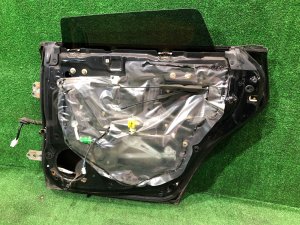 右リアドア SUBARU LEGACY OEM 60409AG0009P BP5 2004 BLACK 32J