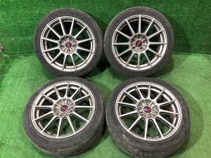 ล้อแม็ก STI R17 Enkei 7,5 55 M.A.T. SUBARU LEGACY BP5 2004