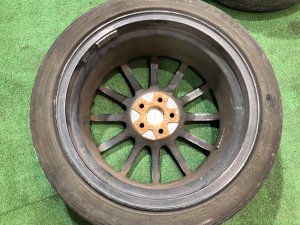 ล้อแม็ก STI R17 Enkei 7,5 55 M.A.T. SUBARU LEGACY BP5 2004