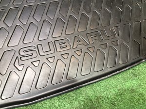 Коврик багажника резиновый SUBARU LEGACY OEM 12345678 BP5 2004 BLACK 32J