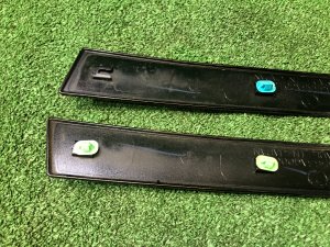 Side moldings SUBARU LEGACY OEM 63563AG000, 63563AG010 BP5 2004 BLACK 32J