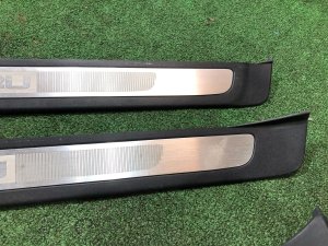 Накладки на пороги SUBARU LEGACY OEM 94060AG070, 94060AG080, 94061AG080, 94061AG090 BP5 2004 BLACK 32J