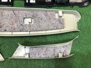 Revestimento da porta da bagageira SUBARU LEGACY OEM 94320AG030JC, 94310AG000OR, 94330AG000OR BP5 2004 BLACK 32J