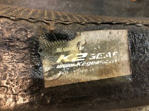 中网 K2Gear SUBARU LEGACY OEM 91121AG010 BP5 2004 BLACK 32J