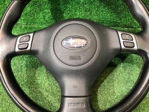 Volante momo SUBARU LEGACY OEM 34311AG140JC BP5 2004 BLACK 32J