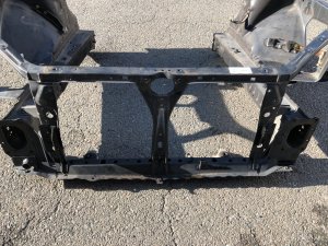 Radiator core support SUBARU LEGACY OEM 53060AG0009P, 53060AG0209P, 51231AG0009P, 53020AG0109P BP5 2004