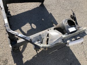 Radiator core support SUBARU LEGACY OEM 53060AG0009P, 53060AG0209P, 51231AG0009P, 53020AG0109P BP5 2004