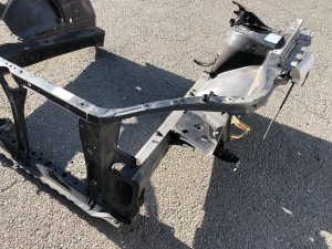 Radiator core support SUBARU LEGACY OEM 53060AG0009P, 53060AG0209P, 51231AG0009P, 53020AG0109P BP5 2004