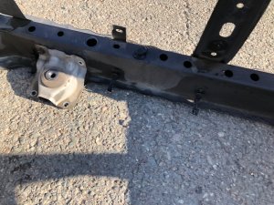 Radiator core support SUBARU LEGACY OEM 53060AG0009P, 53060AG0209P, 51231AG0009P, 53020AG0109P BP5 2004