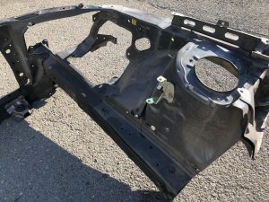Radiator core support SUBARU LEGACY OEM 53060AG0009P, 53060AG0209P, 51231AG0009P, 53020AG0109P BP5 2004