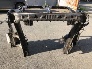 Radiator core support SUBARU LEGACY OEM 53060AG0009P, 53060AG0209P, 51231AG0009P, 53020AG0109P BP5 2004