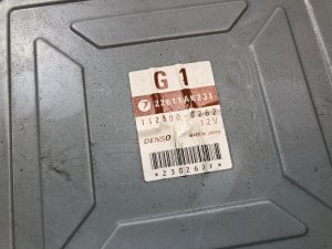 กล่อง ECU SUBARU LEGACY OEM 22611AK231 BP5 2004 EJ20X AT
