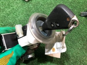 Замок зажигания комплект SUBARU LEGACY OEM 57491AG131 BP5 2004 BLACK 32J