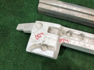 Жесткость бампера передняя SUBARU FORESTER OEM 57712SA190, 57705SA031 SG5 2004