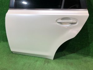 ประตูหลังซ้าย SUBARU LEGACY OEM 60409AJ0729P BR9 BRG BRM 2011 White Pearl 37J