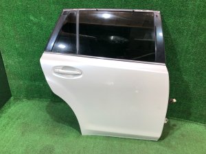 Right rear door SUBARU LEGACY OEM 60409AJ0629P BR9 BRG BRM 2011 White Pearl 37J