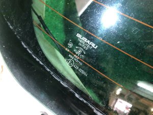 Дверь пятая SUBARU LEGACY OEM 60809AJ0309P BR9 BRG BRM 2011 White Pearl 37J