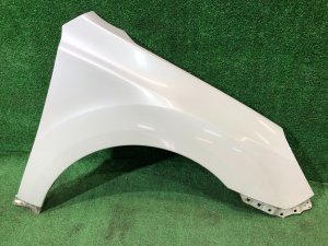 右フロントフェンダー SUBARU LEGACY OEM 57120AJ0209P BR9 BRG BRM 2011 White Pearl 37J