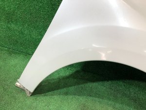 右フロントフェンダー SUBARU LEGACY OEM 57120AJ0209P BR9 BRG BRM 2011 White Pearl 37J