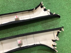 ピラートリム алькантара SUBARU LEGACY OEM 94010AJ000ME, 94010AJ010ME BR9 BRG BRM 2011 White Pearl 37J