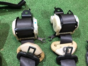 Cintos de segurança traseiros SUBARU LEGACY OEM 64660AJ120VH, 64680AJ130VH, 64660AJ130VH BR9 BRG BRM 2011 White Pearl 37J